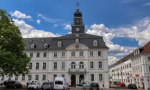 town hall in saarbrucken
